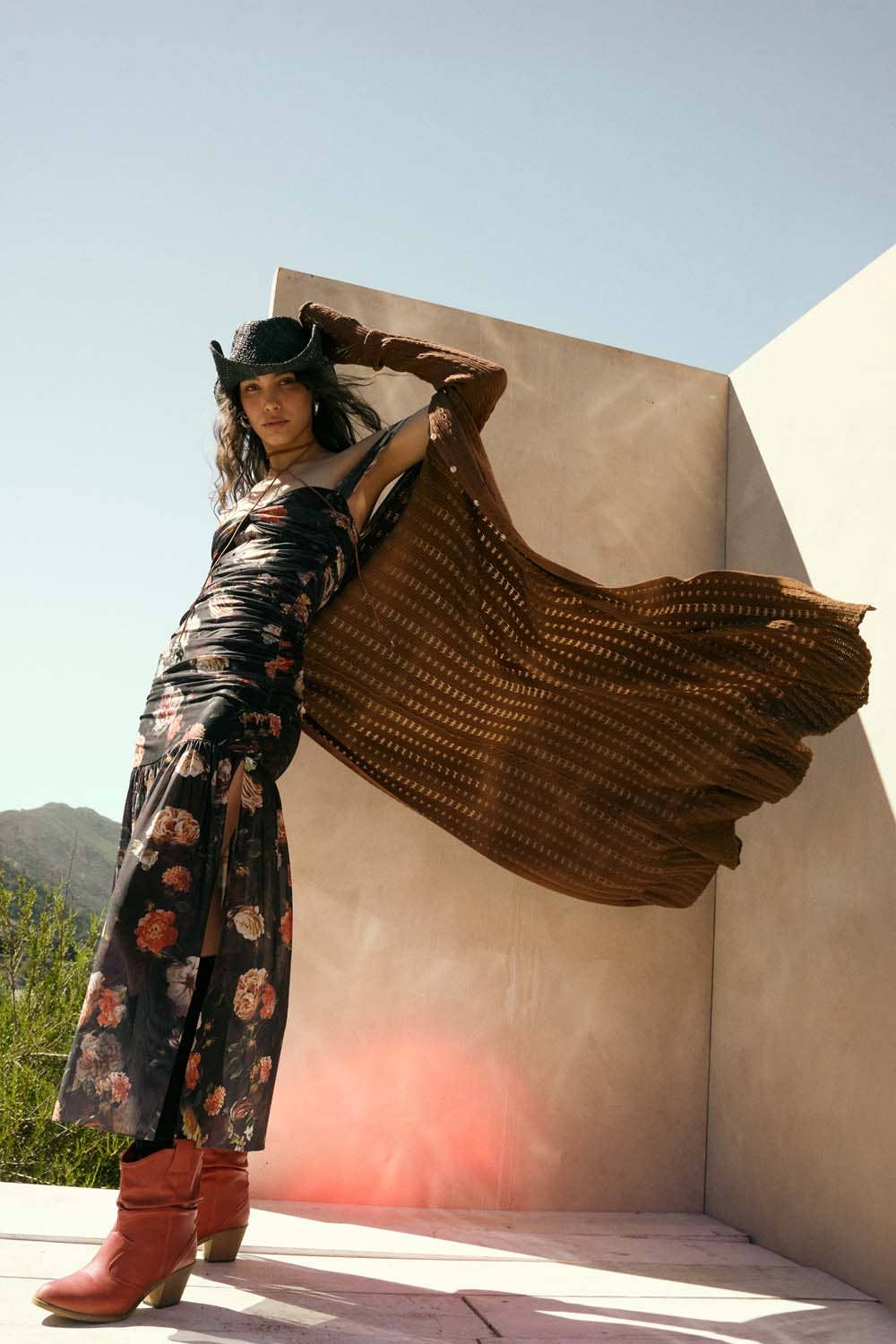 Promesa USA – Engroshandel Cardigan - Dame – Pointelle ribstrikket cardigan med trompetærmer4