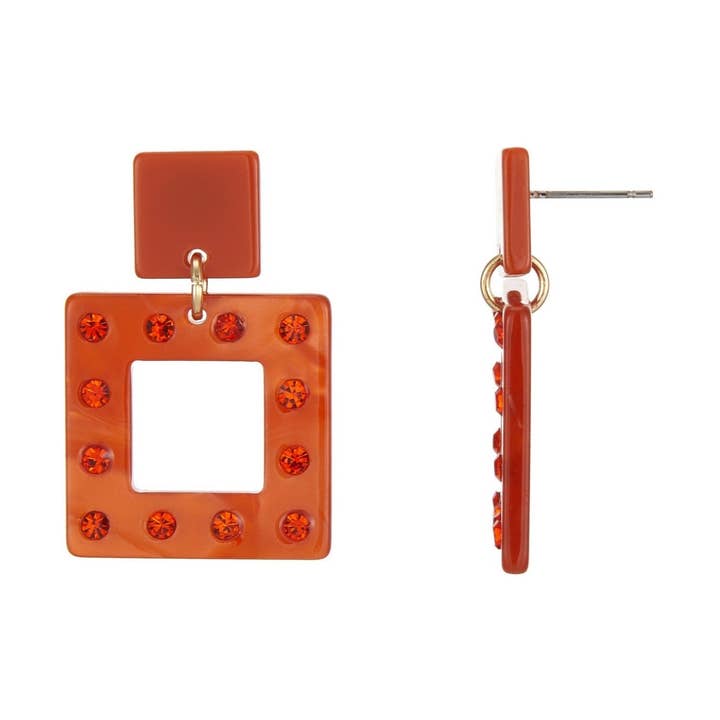 Edita oorbel met studs voor wholesale door BELLE MISS