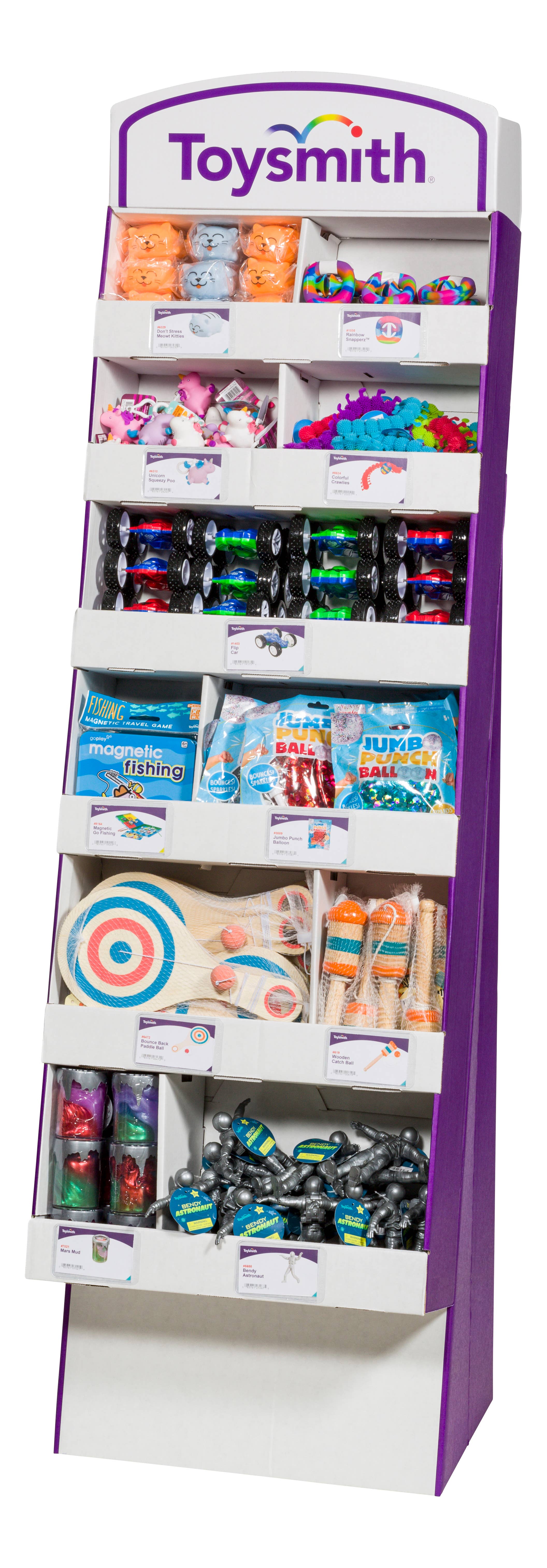 Toysmith - Wholesale Retailer Display - Kids & Baby - Joyful Tower-Toy Merchandising Solution, Corrugate1