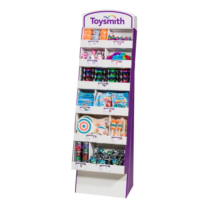Toysmith - Wholesale Retailer Display - Kids & Baby - Joyful Tower-Toy Merchandising Solution, Corrugate1