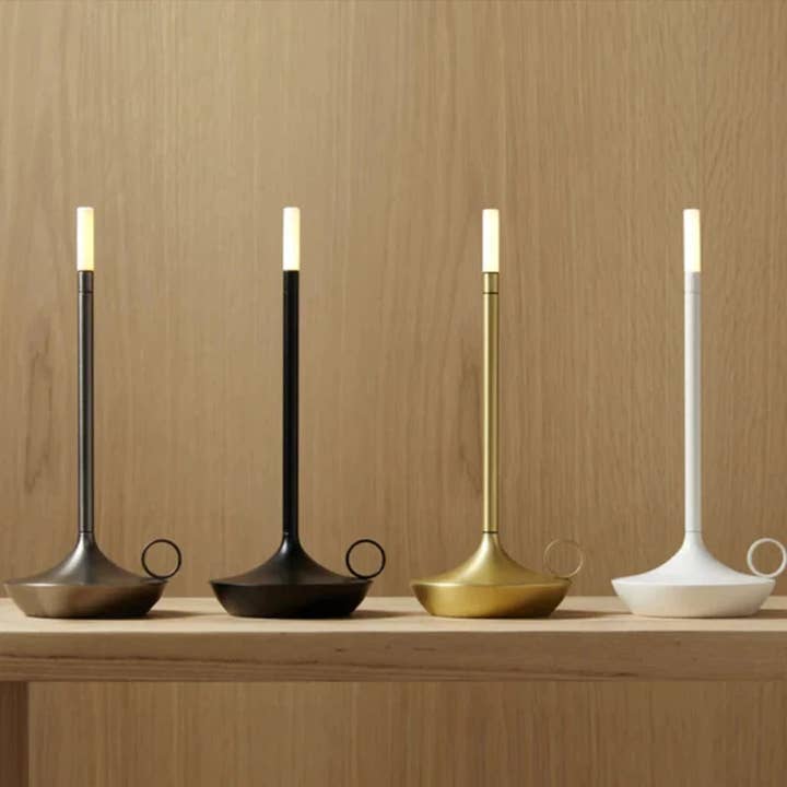 Kiyo Home - Wholesale Accent/Desk Lamp - Portable Candle Lamp