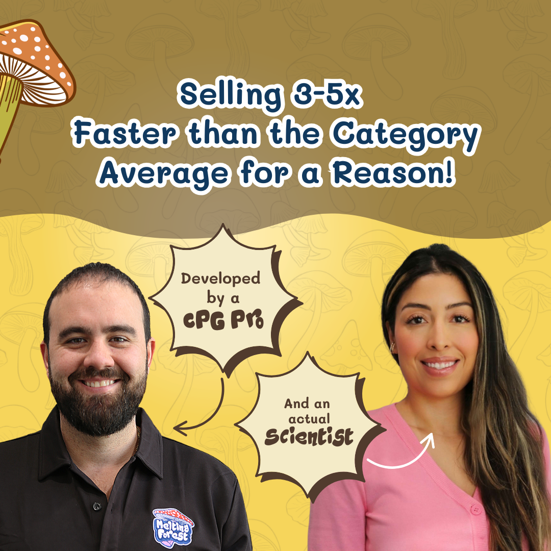 Melting Forest - Vente Eau gazeuse - Boisson aux champignons pour soulagement du stress - Noix de coco et ananas2