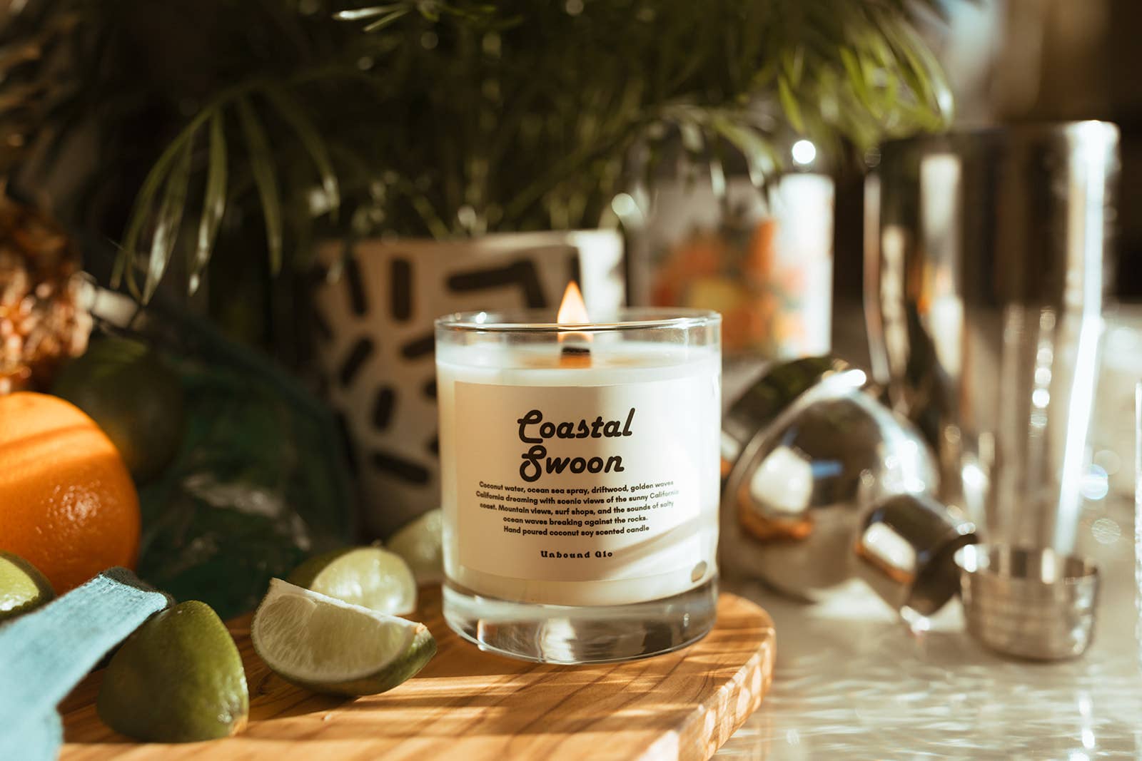 Unbound Glo - Wholesale Jar/filled candle - Coastal Swoon0