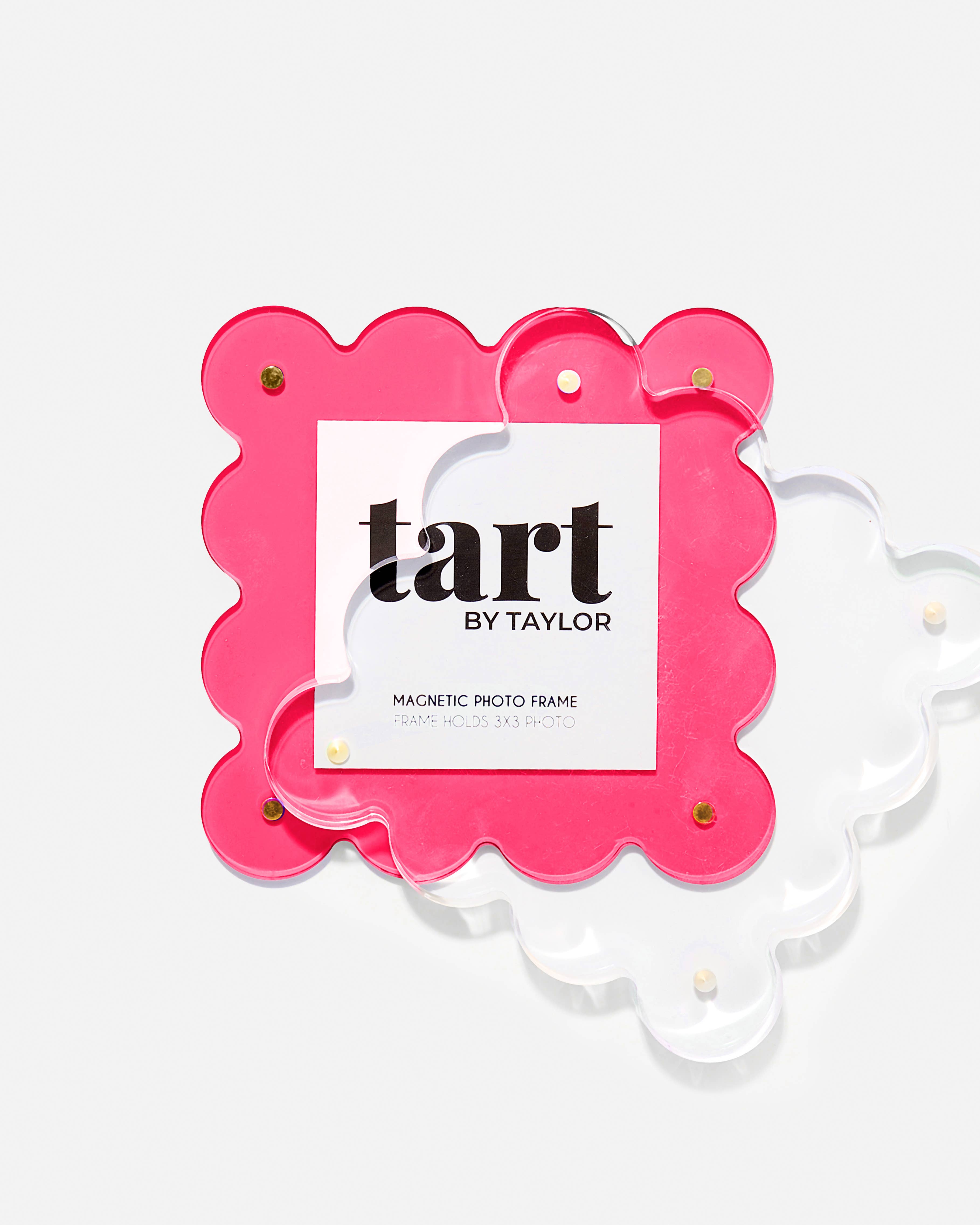 Tart By Taylor - Wholesale Picture Frame - Neon Pink Mini Acrylic Picture Frame1