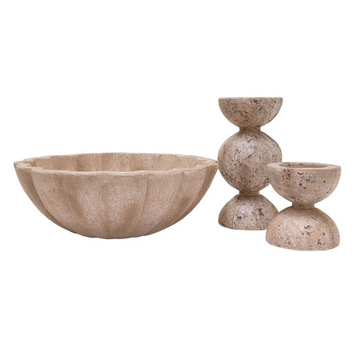 Kavana Decor by The Import Collection - Wholesale Decorative Plate/Dish/Bowl - Dyson Bowl
