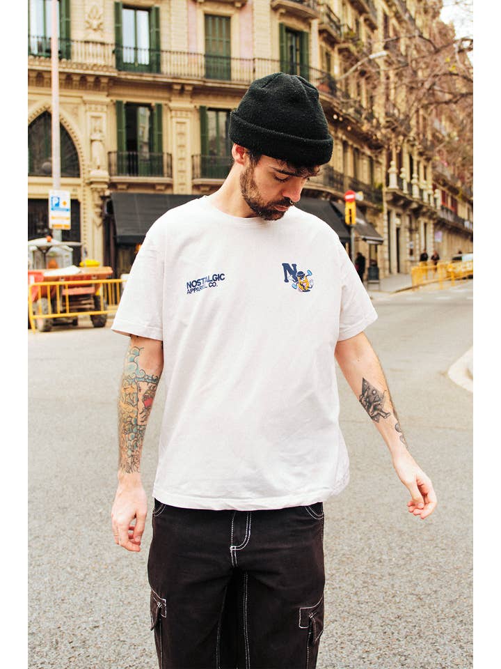 Nostalgic Apparel - Wholesale Screen Printed T-Shirt - Unisex - Life is like a potato | Natural Tee7