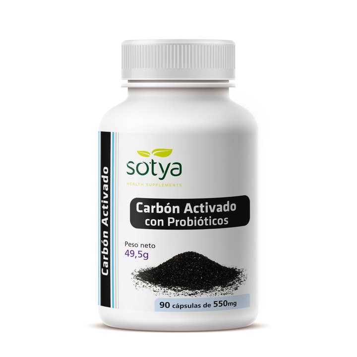 SOTYA Activated Charcoal with Probiotics 90 Capsules for wholesale by Pridahofarma