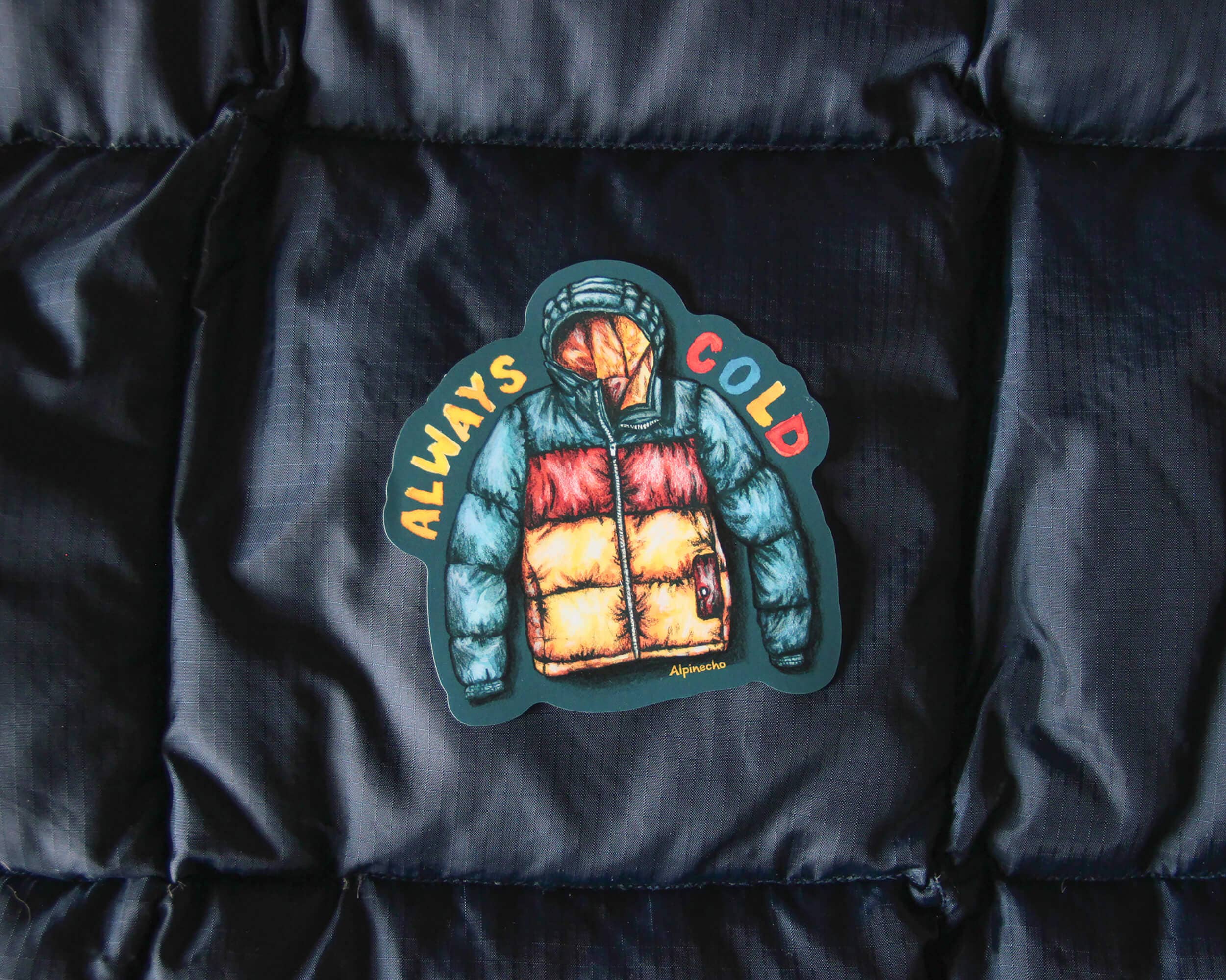 Alpinecho - Wholesale Sticker - Always Cold Sticker4