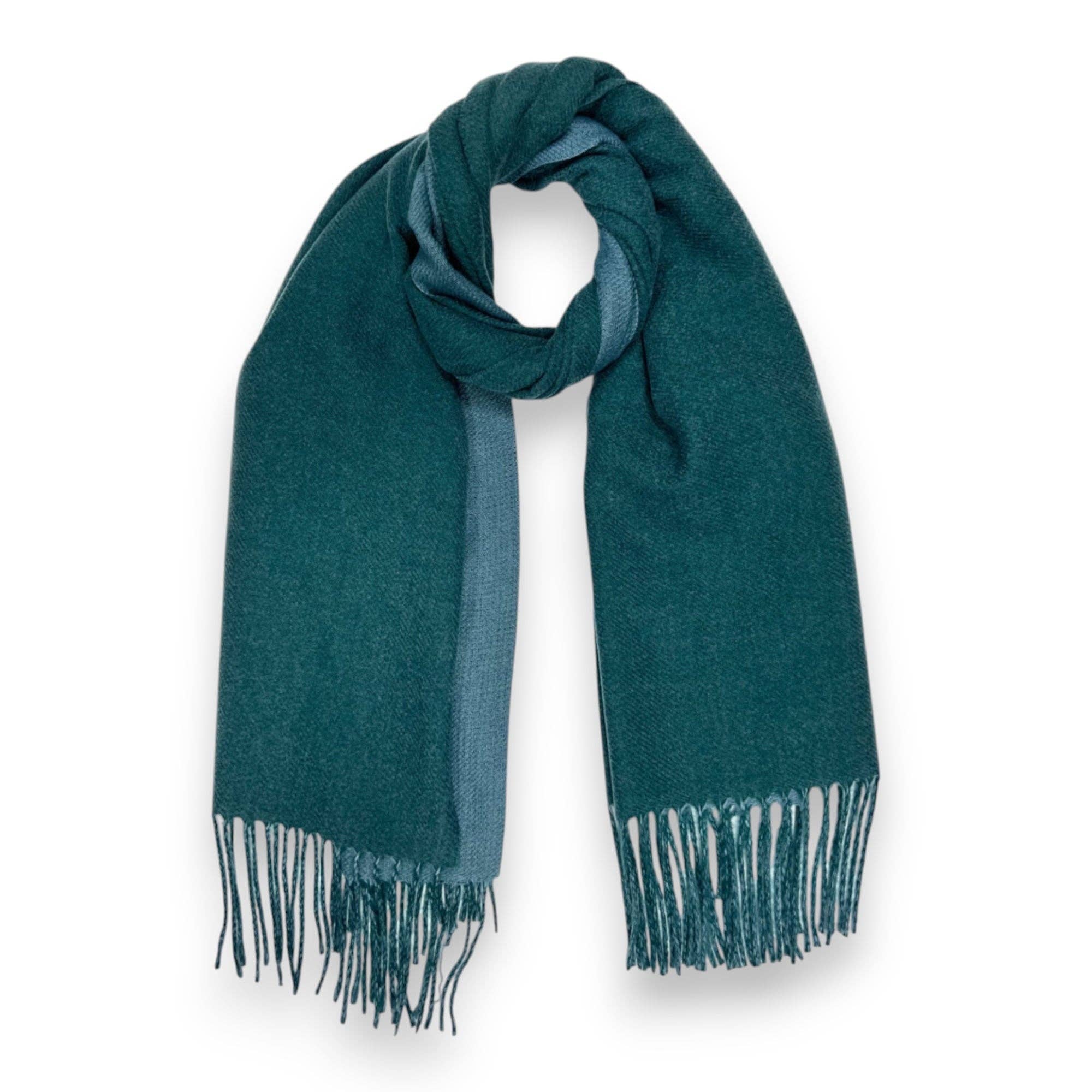 Lili Scarves (US Duty Free) - Wholesale Sjaal - Dames - Premium tweekleurige winter sjaal van kasjmiermix14
