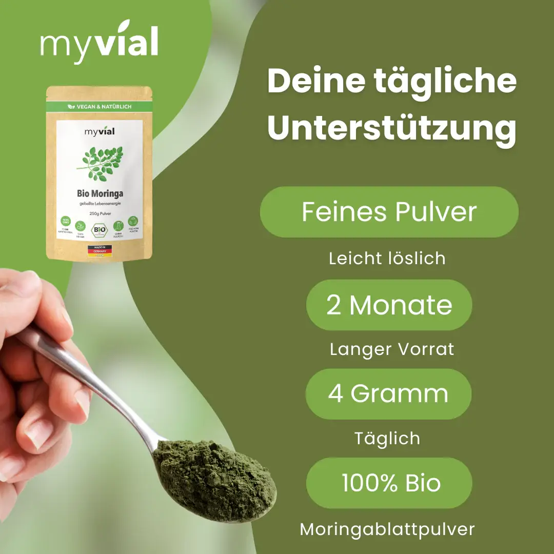myvial - Wholesale Protein/Superfood Powder - Organic Moringa Powder1