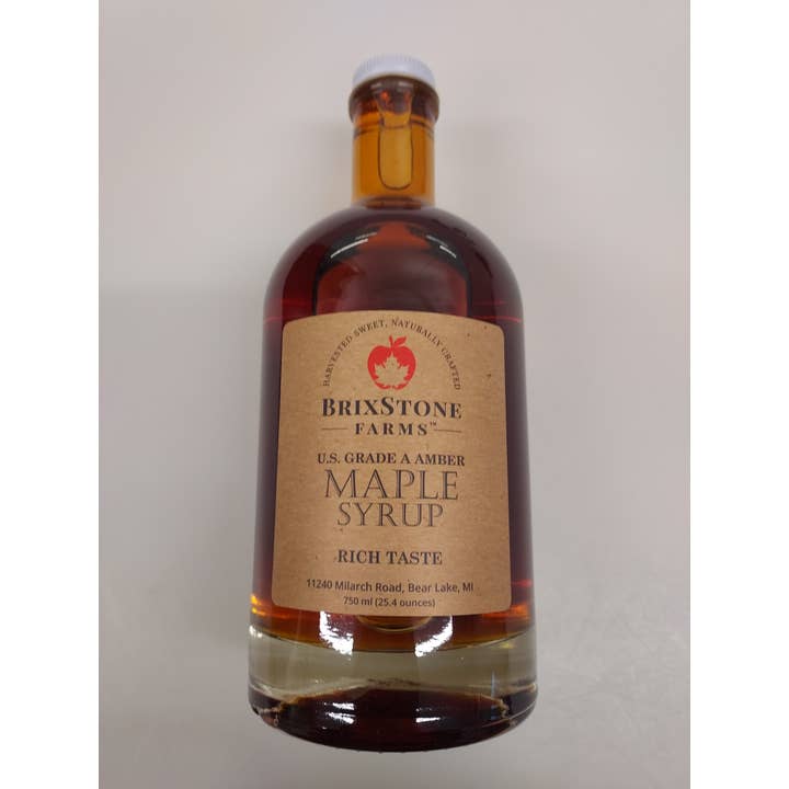 25 onças de xarope de bordo âmbar por atacado de BrixStone Farms