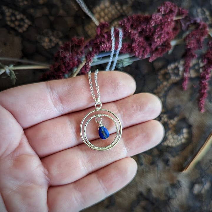 Lapis Crest Halskette für den Großhandel von Maxi Cif Designs