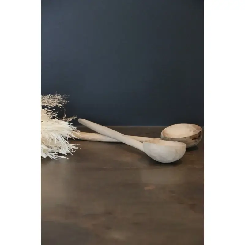 High crafty – wholesale Kitchen spoon – Large Walnut Wooden Spoon – Handcrafted Kitchen Utensil & De1