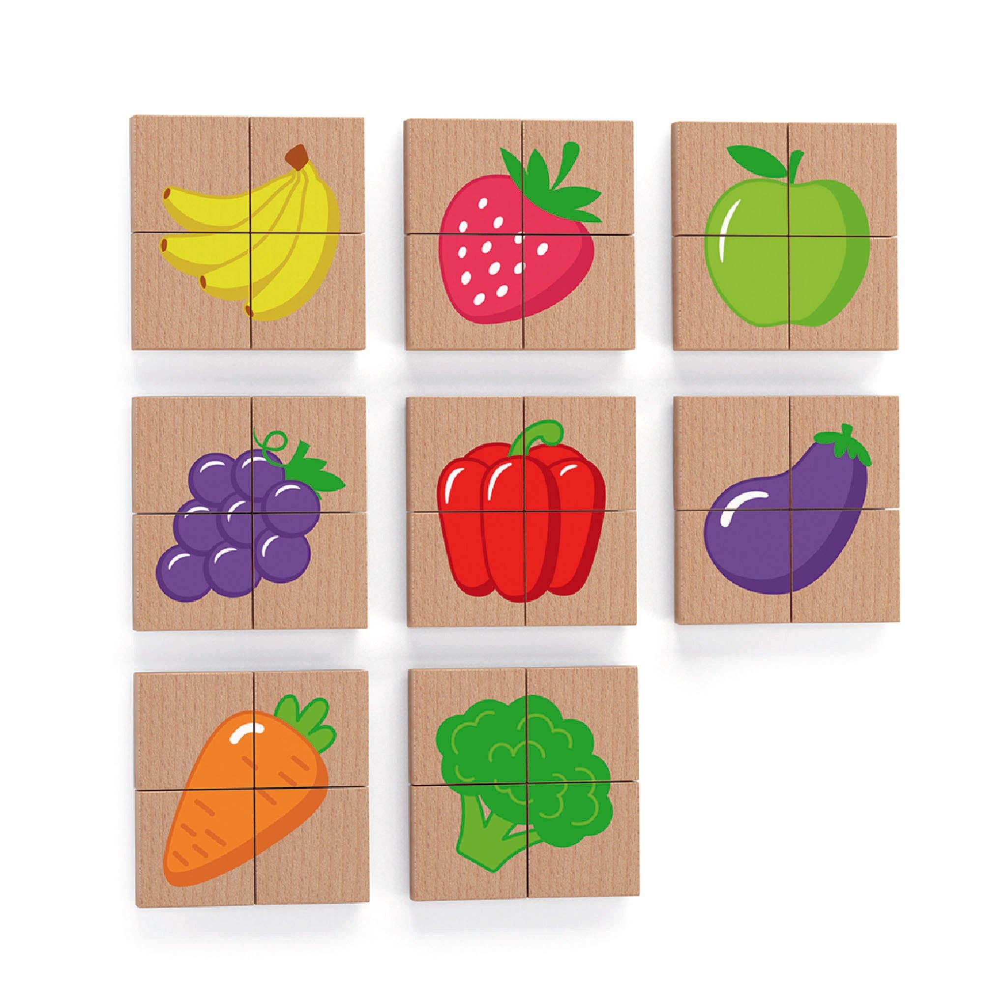 Kinder Life Inc. - Wholesale Blocks - Kids Baby - Engage Young Minds: Magnetic Block Sets for Endless Play & Learning - Fruits1