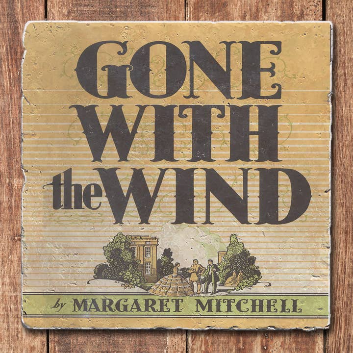 Black Angel Designs - Wholesale Coasters - Classic Book Coaster - Gone with the Wind - M. Mitchell