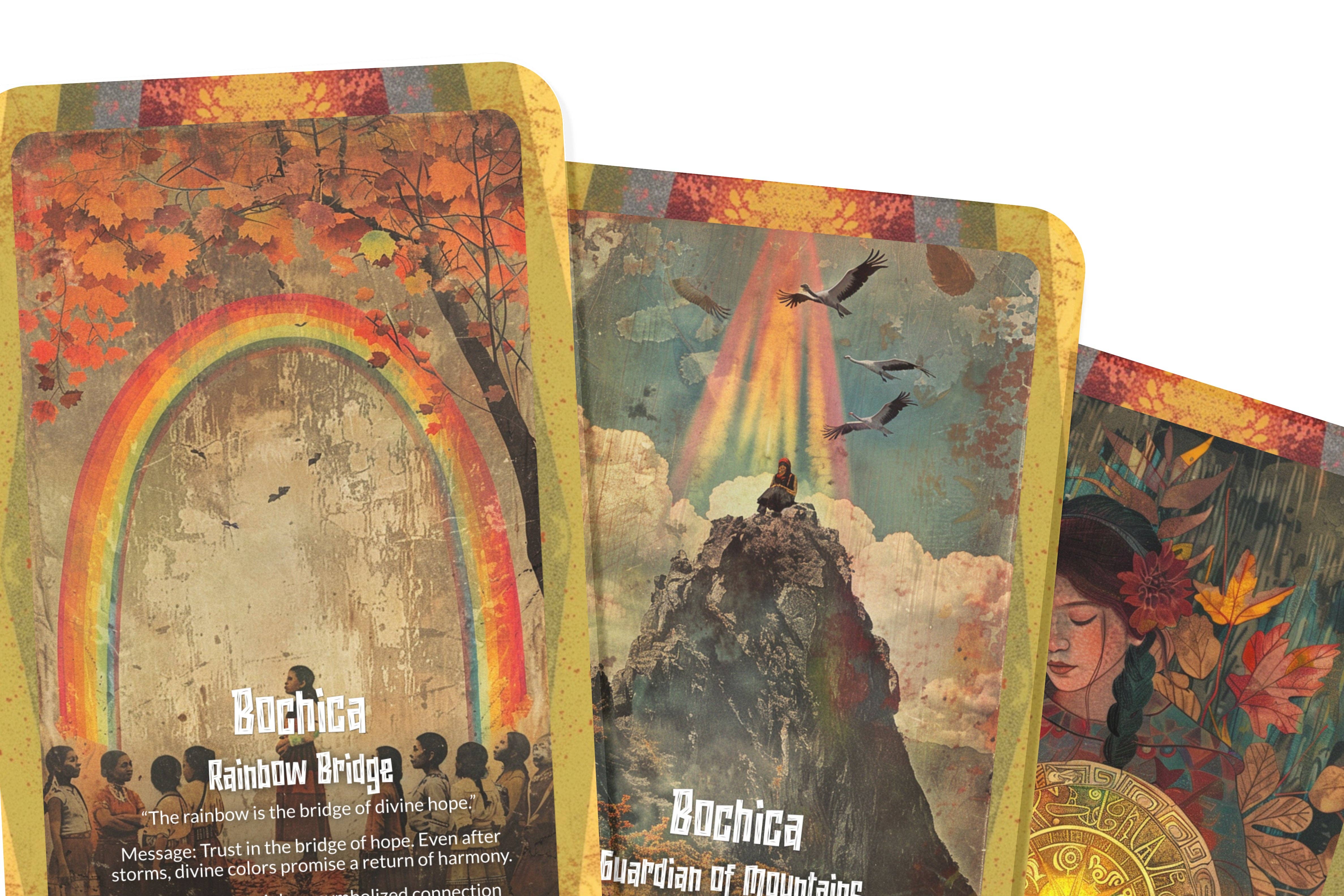 Ibiza Tarot USA - Wholesale Tarot Cards - Oracle of Bochica Teacher God Deck – 22 Cards, Light & Law8