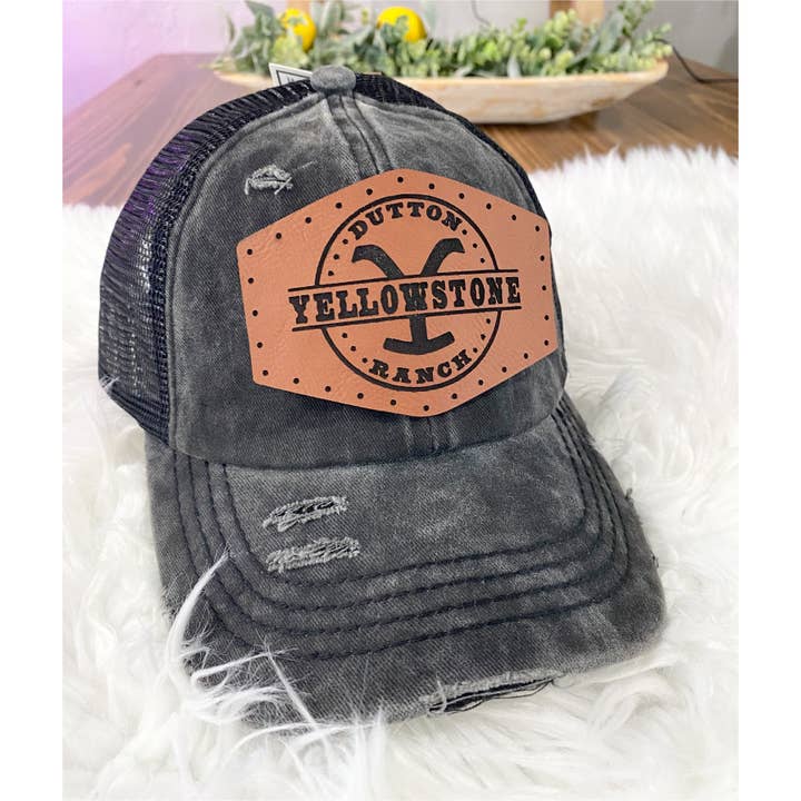 Teeseplease - Wholesale Ponytail cap – Women’s - C.C criss cross high ponytail women’s black mesh back cap3