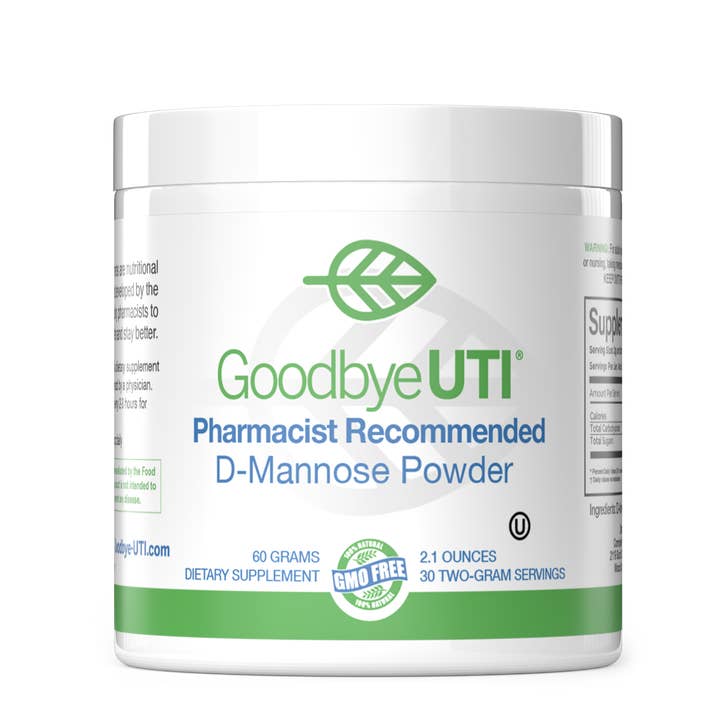 Poudre de D-Mannose 100% Naturelle pour la vente par Goodbye UTI