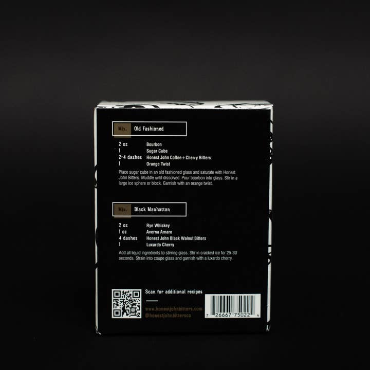 Honest John Bitters Co - Wholesale Bitters - Whiskey Cocktail Bitters Set2