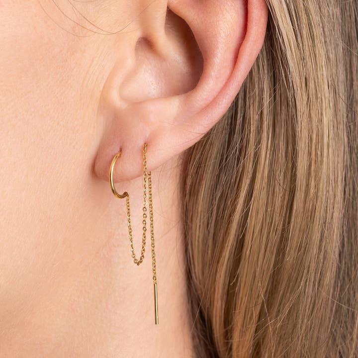 April Please - Wholesale Dangle Earrings - FERDINAND chain ear jewelry7