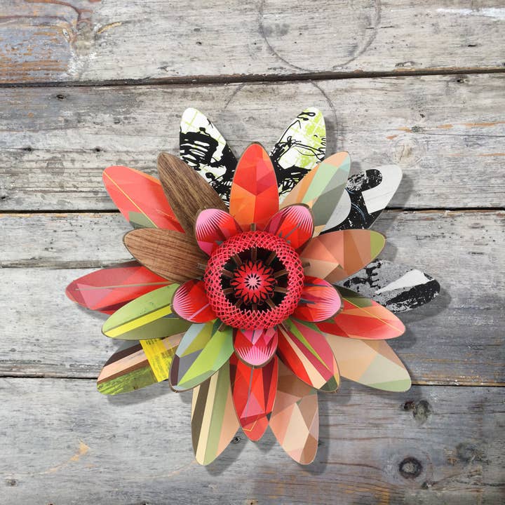 Miho Unexpected Things - Wholesale Wall Accent - Miho - Decorative Flower (medium) - Marte1