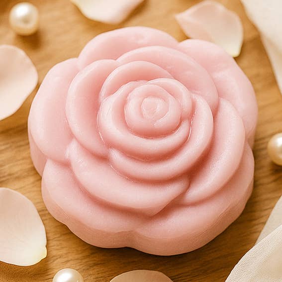 Savon au Lait de Chèvre Drift & Dwell – Lavande, Rose & Vanille | Barre Découpée à la Main par Gulf Kind pour la vente par Gulf Kind