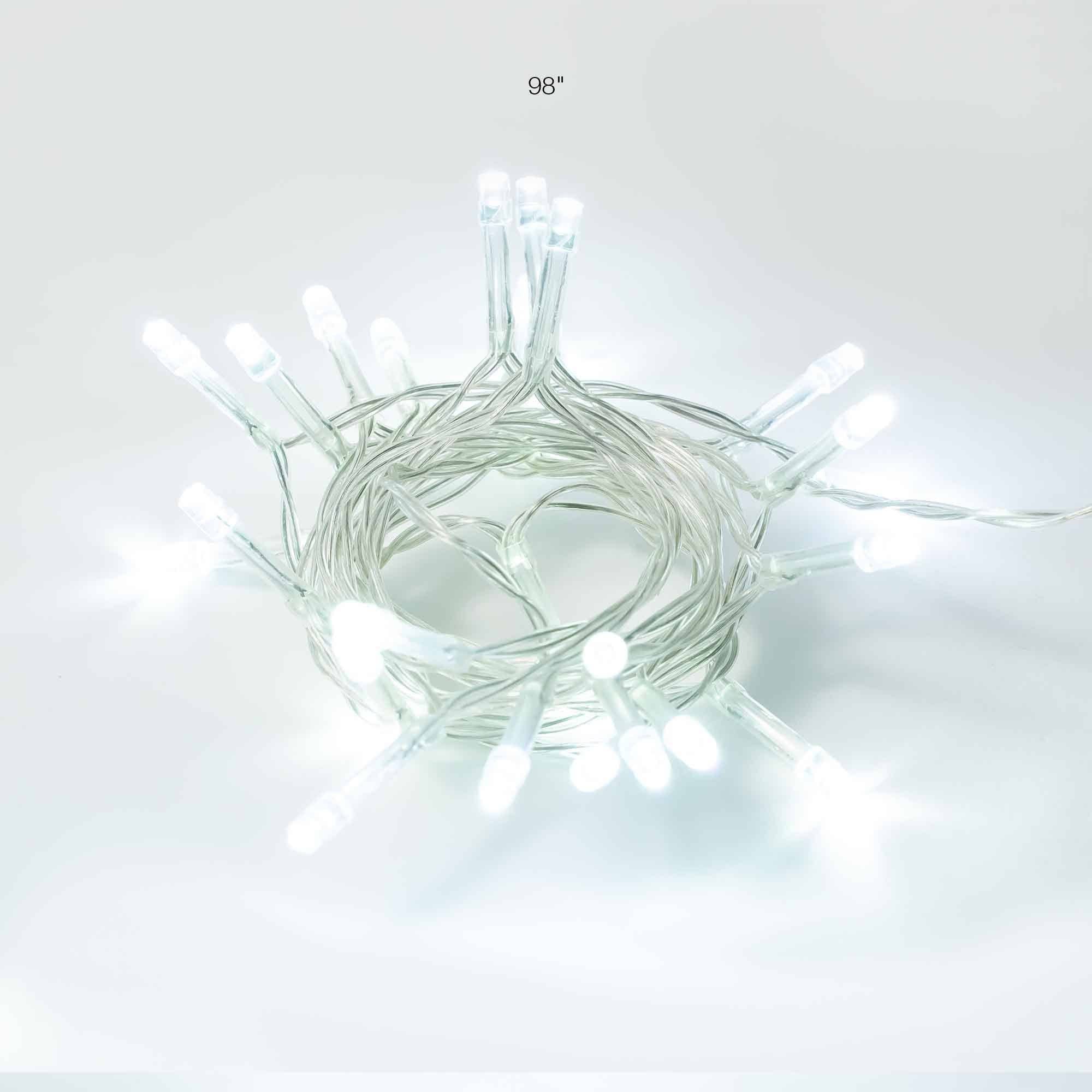 Portofino International Trading, USA - Vente Guirlandes lumineuses - Lumières scintillantes à LED de 8 pieds1