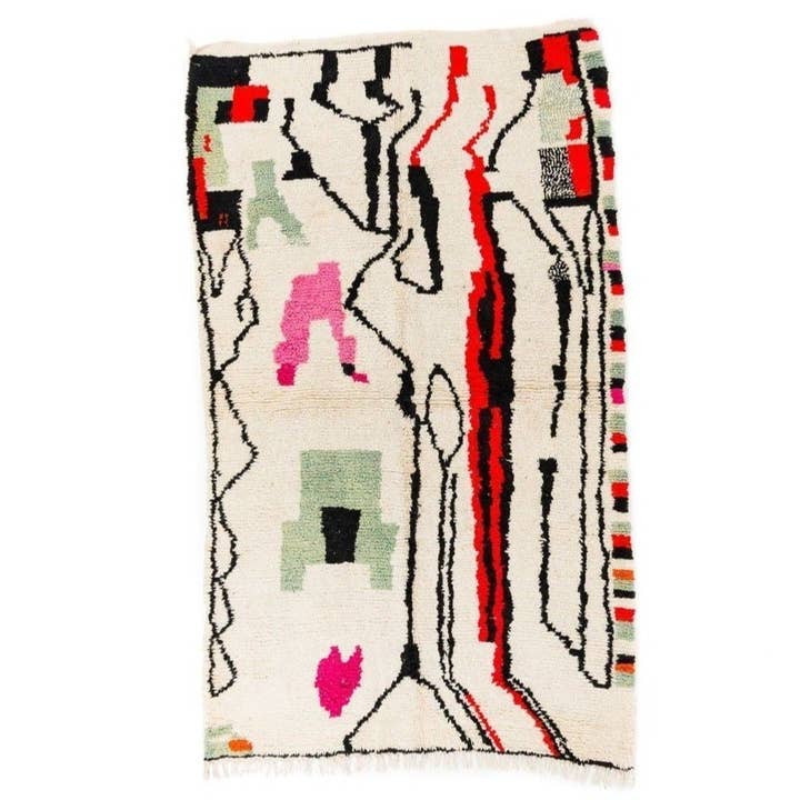 Handgemaakt Shag Marokkaans vloerkleed 154 x 269 cm voor wholesale door Benisouk