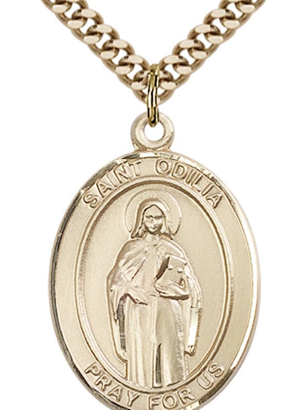 Saint Odilia Pendant for wholesale by Tony’s Jewelry
