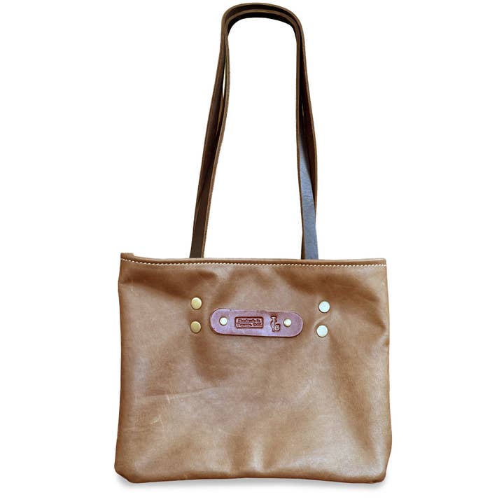 Sac en cuir et sac à livres - Fait main à Topanga, Californie. pour la vente par Topanga Creek Outpost