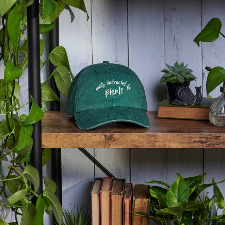 Primitives by Kathy - Wholesale Baseball Cap - Unisex - Distracted By Plants Baseball Cap4