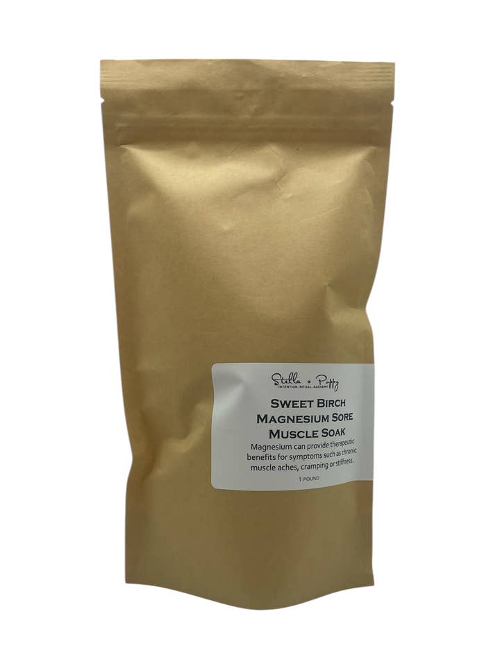 Magnesium Bath Flakes for wholesale by Stella + Poppy