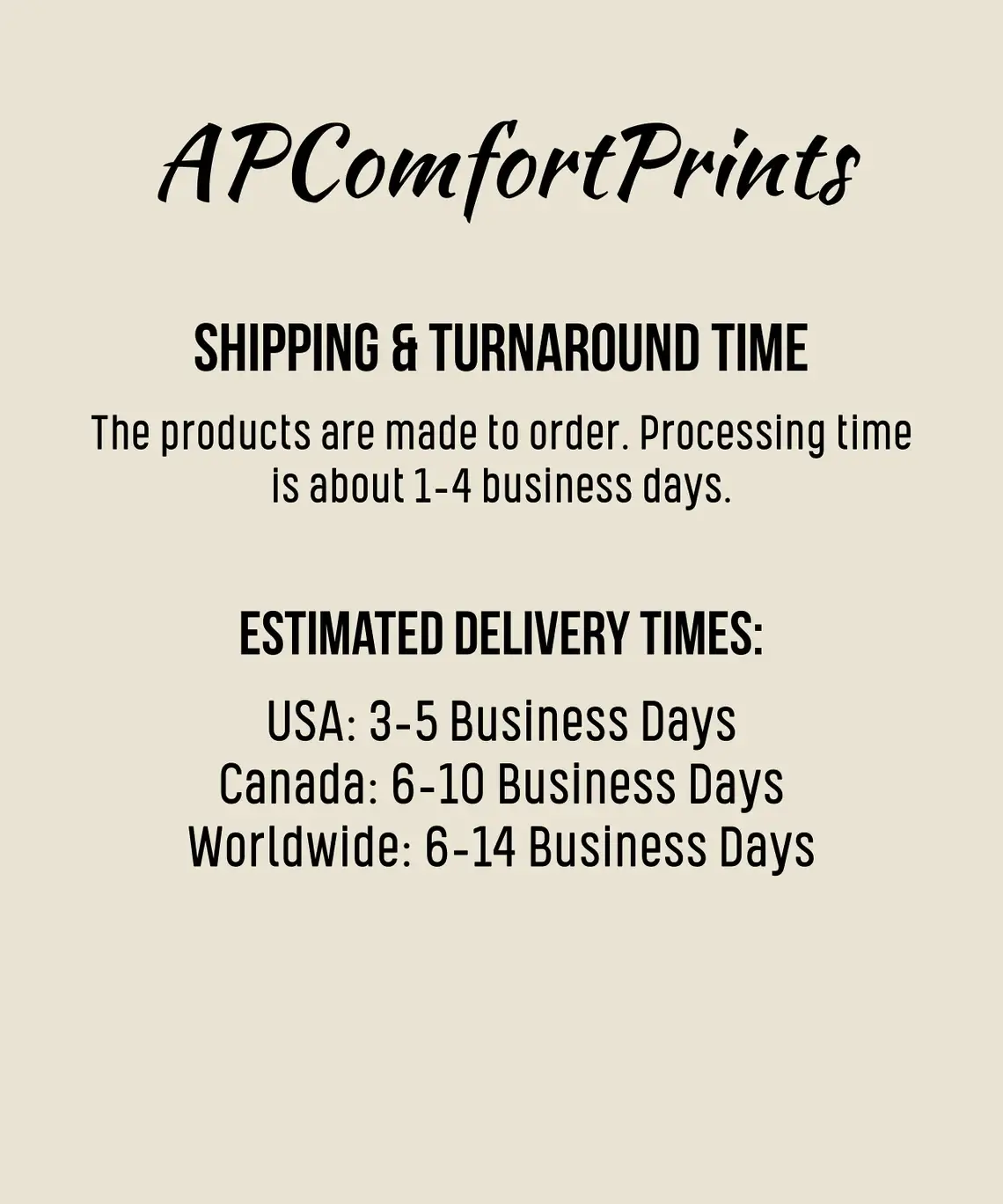 APComfortPrints - Wholesale T-Shirt (Graphic) - Unisex - Custom Text Comfort Colors® T-Shirt2