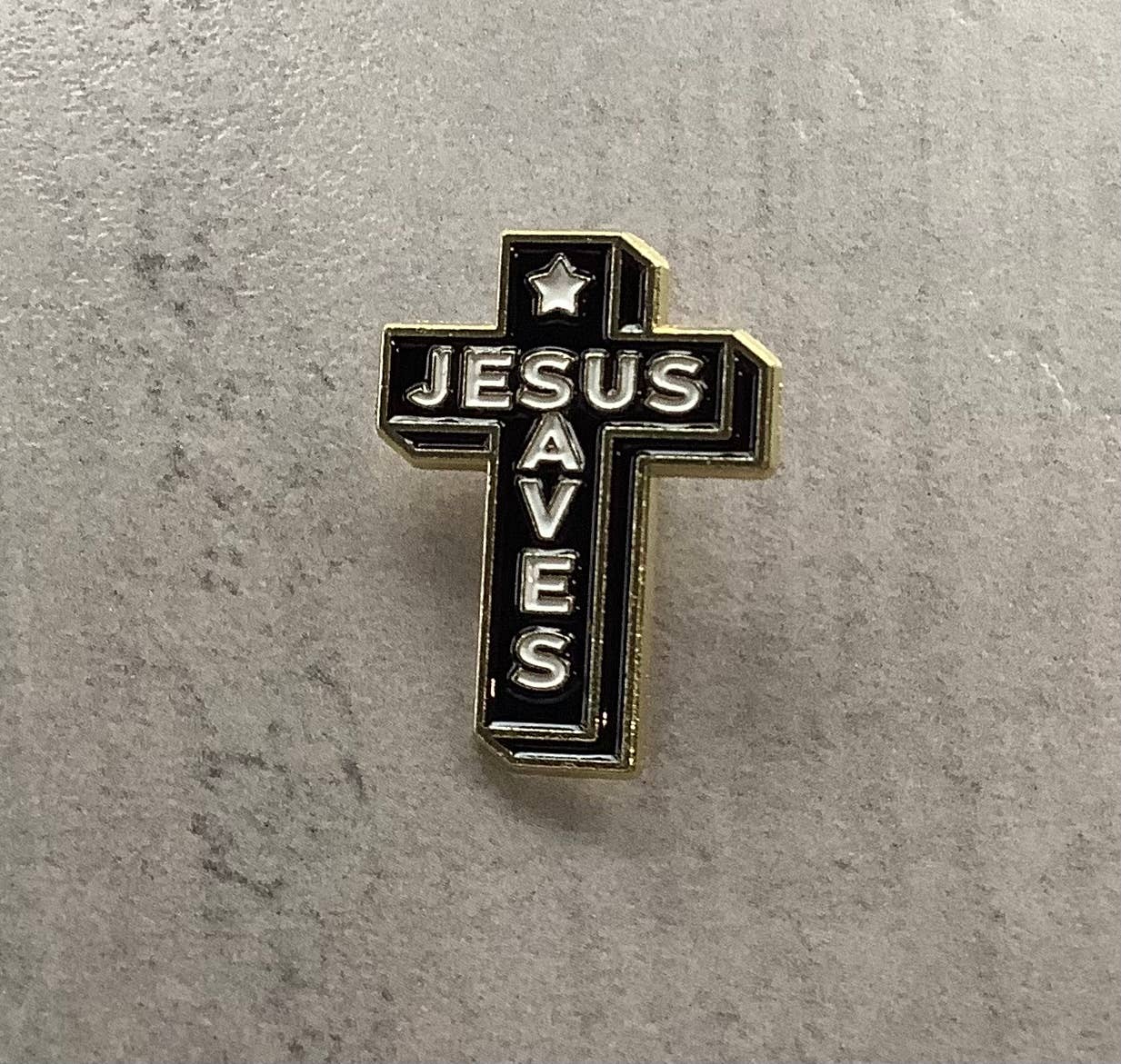 Faithstrings – wholesale Lapel pin/button – Pin Badge Christian gift Cross Jesus Lapel Tie Enamel 3