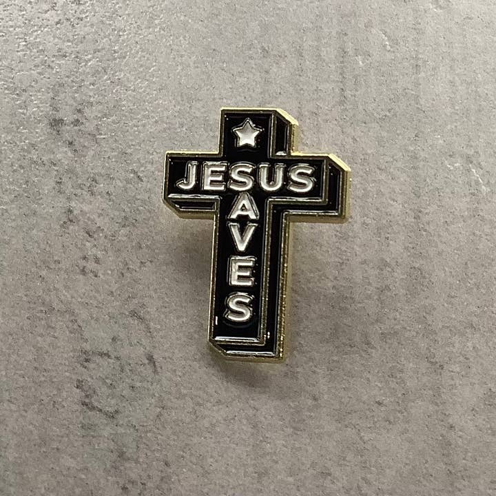 Faithstrings - Wholesale Lapel Pin/Button - Pin Badge Christian gift Cross Jesus Lapel Tie Enamel 3