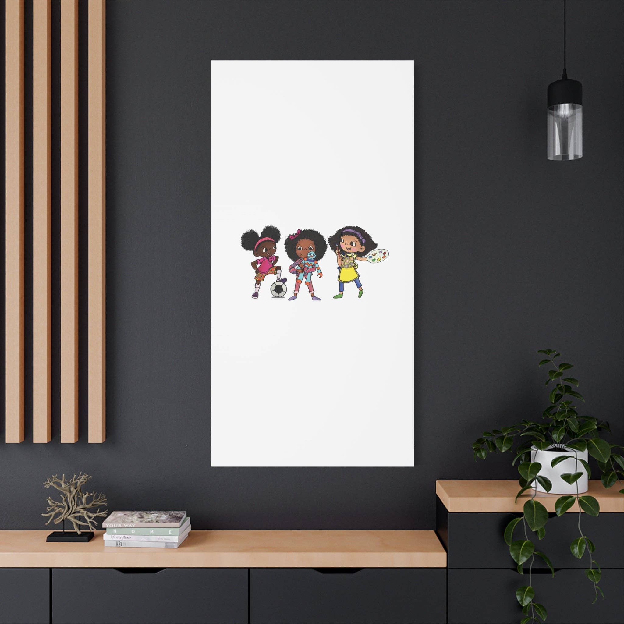 Ikuzi Dolls - Wholesale Art Print - Kids & Baby - Kids' Canvas Wall Art - Playful Characters for Creative Spaces200