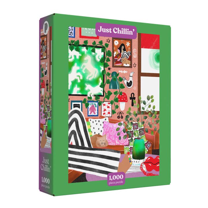 Just Chillin' | 1,000 Piece Jigsaw Puzzle for wholesale by Puzzledly