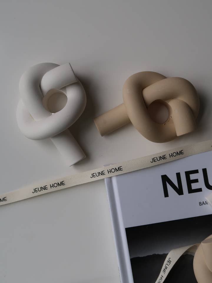 Knot Candlestick Holder for wholesale by Jeune Home