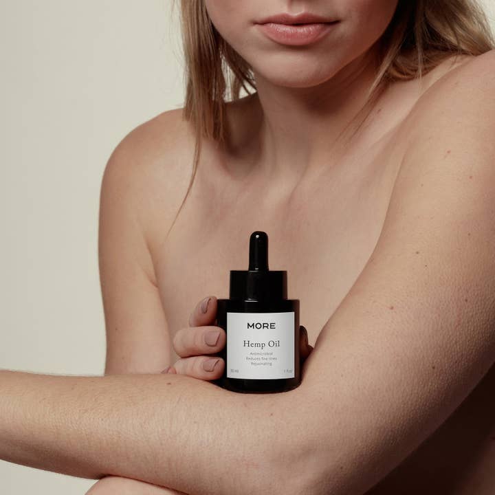 More - Wholesale Facial Oil - Hemp Seed Oil | 100% Organic & Cold Pressed2