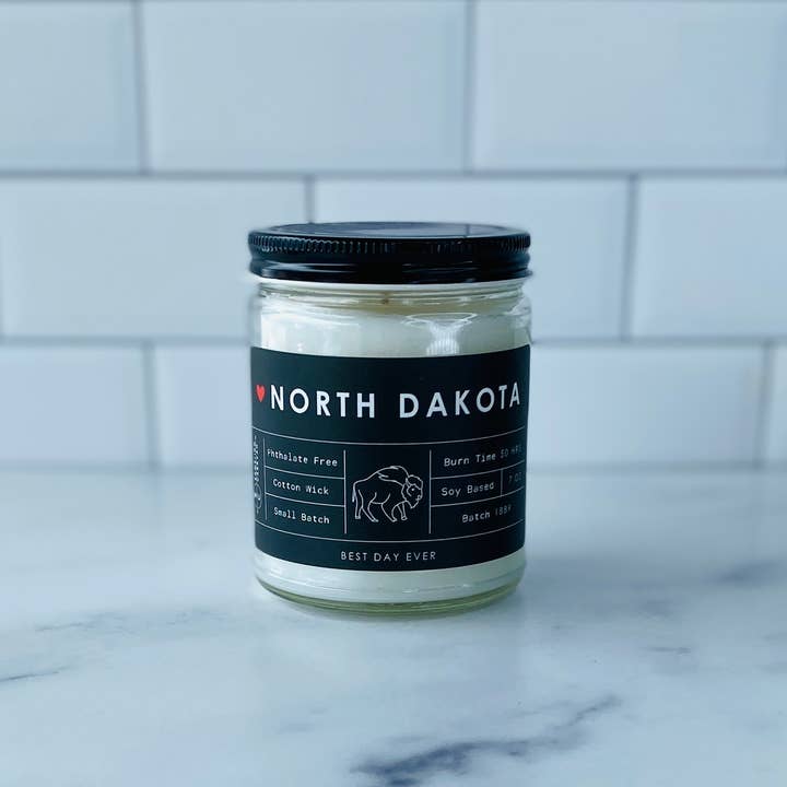 Rambling Caravan - Wholesale Jar/Filled Candle - North Dakota Candle3