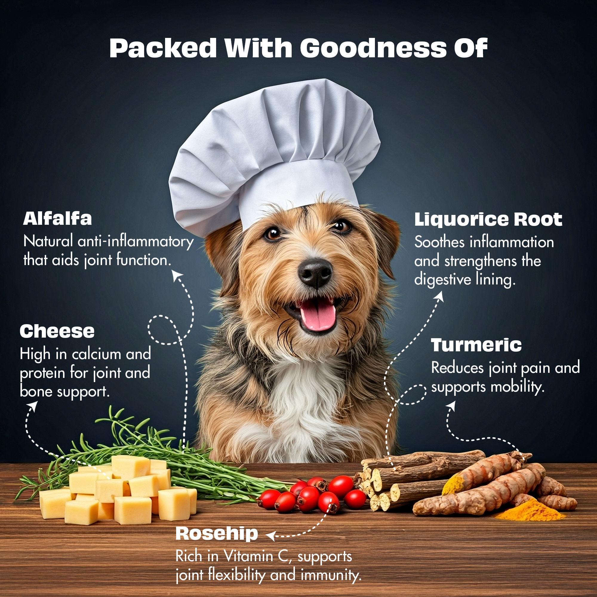 Pawfect Pet Foods Pvt Ltd - USA - Wholesale Pet Treats - Dog - Pawfect Nature's Munch Freeze-Dried Joint Care Cheese treats for Dogs| 100% Natural| High Protein, Low Fat| 8 Calories per Treat| Grain-Free| Healthy Training Treat (75g/2.65oz)3