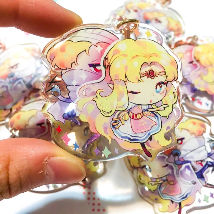 ToasterKiwi - Wholesale Individual Charm/Pendant - The Legend of Zelda Charms (2 inch Clear Acrylic)1