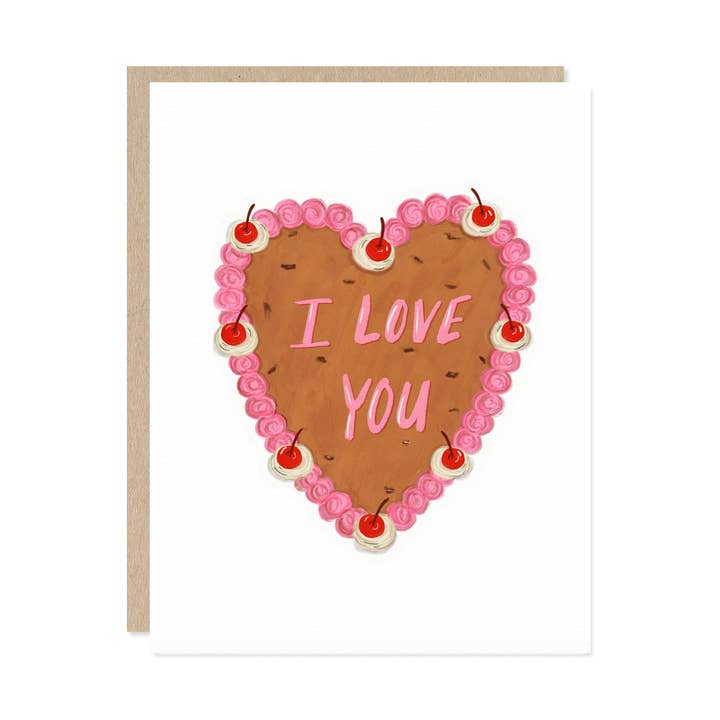 I Love You Frosted Cookie for wholesale by Charming Studio