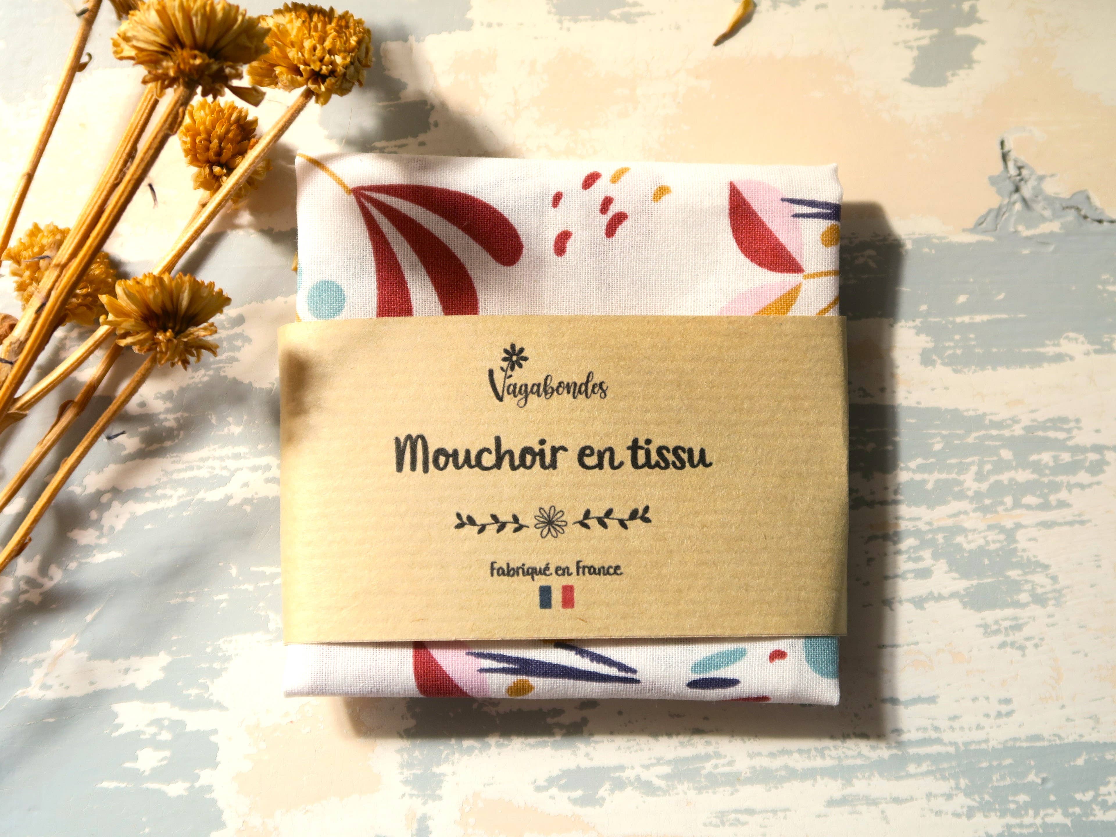 Vagabondes - Wholesale Handkerchief - Women's - Washable and reusable fabric handkerchief