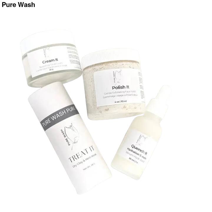 CG Pure Wash - Wholesale Skincare Face Mask - Treat It – Dry Clay & Herb Mask1