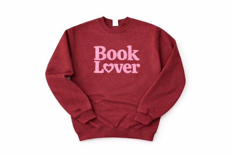 Little Smut Closet - Wholesale Graphic Sweatshirt - Women's - Book Lover Sweatshirt, Valentine’s Day Gift for Readers, Pink Puff Print Crewneck, Bookish Sweatshirt, Cozy Romance Reader Gift3