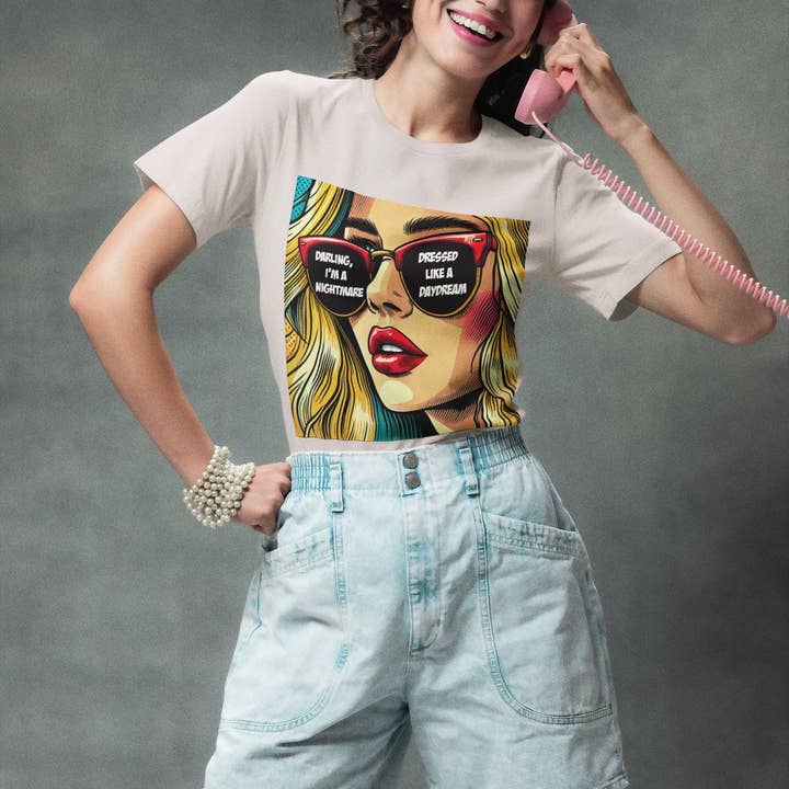 TheKingShirt - Wholesale Graphic Sweatshirt - Women's - 1989 Taylor Swift Pop Art Darling Nightmare Daydream Tee