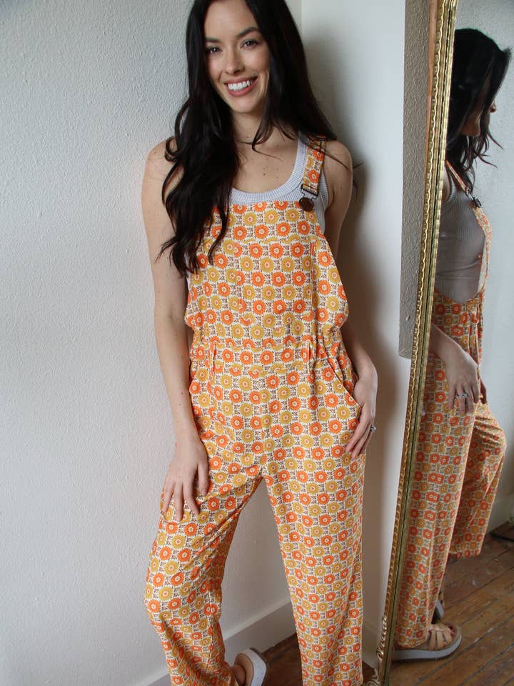 4200 ORANGE SUNSHINE OVERALL (7 Piece) for wholesale by Turquoise Haven