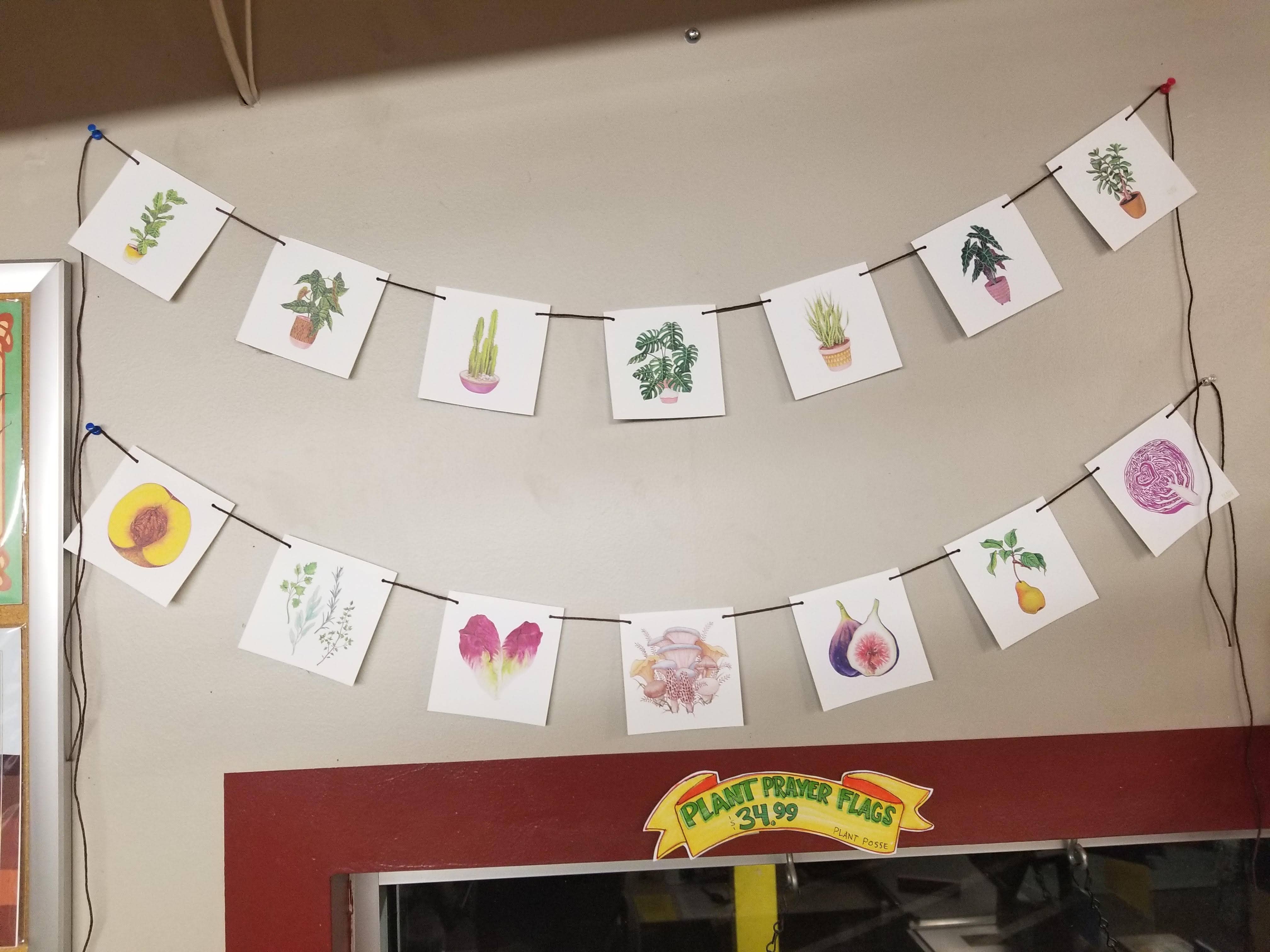 Plant Posse – wholesale Banner – Produce Prayer Flag32