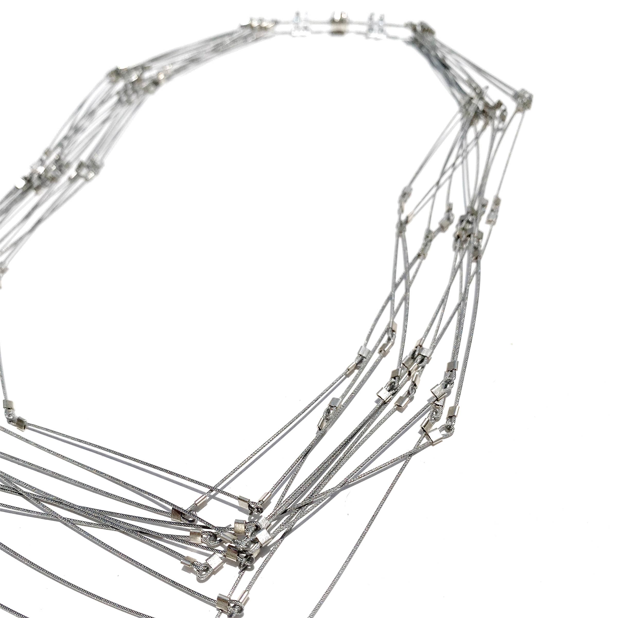 Meghan Patrice Riley – Colar de elos e correntes por atacado – Colar Segmentos de Linha 18" (Curto)15